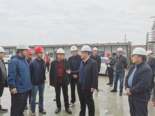4月4日，县委书记汪凯在乐玩（中国）集团董事长洪筱明的陪同下检查乐玩（中国）大楼安全生产情况，汪书记询问项目日常安全管理情况，并对项目经理、安全员、技术负责人、项目总监等就施工安全生产工作提出殷切希望。.jpg
